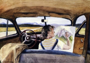 Hopper Art - jo à wyoming Edward Hopper